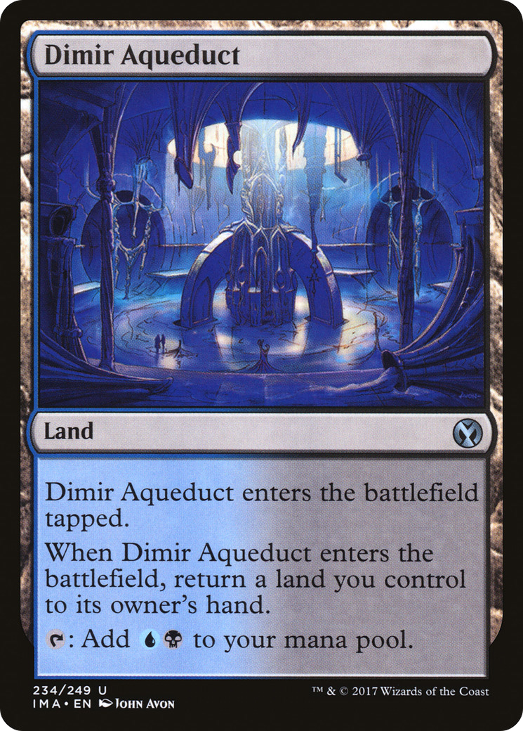 Dimir Aqueduct (234) - Iconic Masters