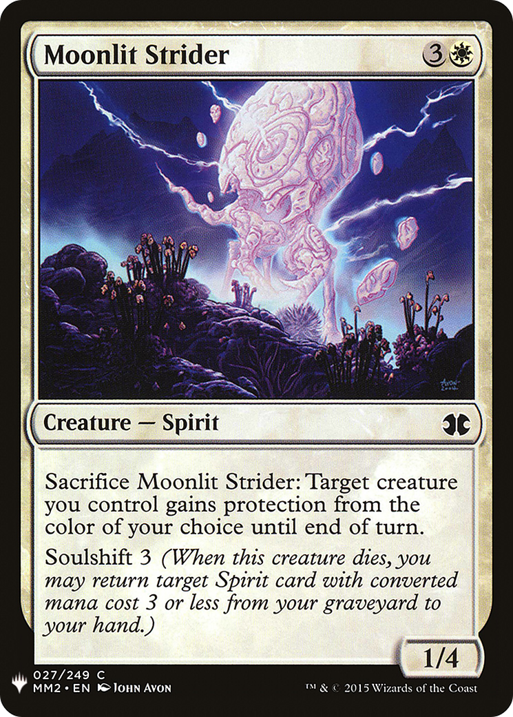 Moonlit Strider (MM2-27) - The List