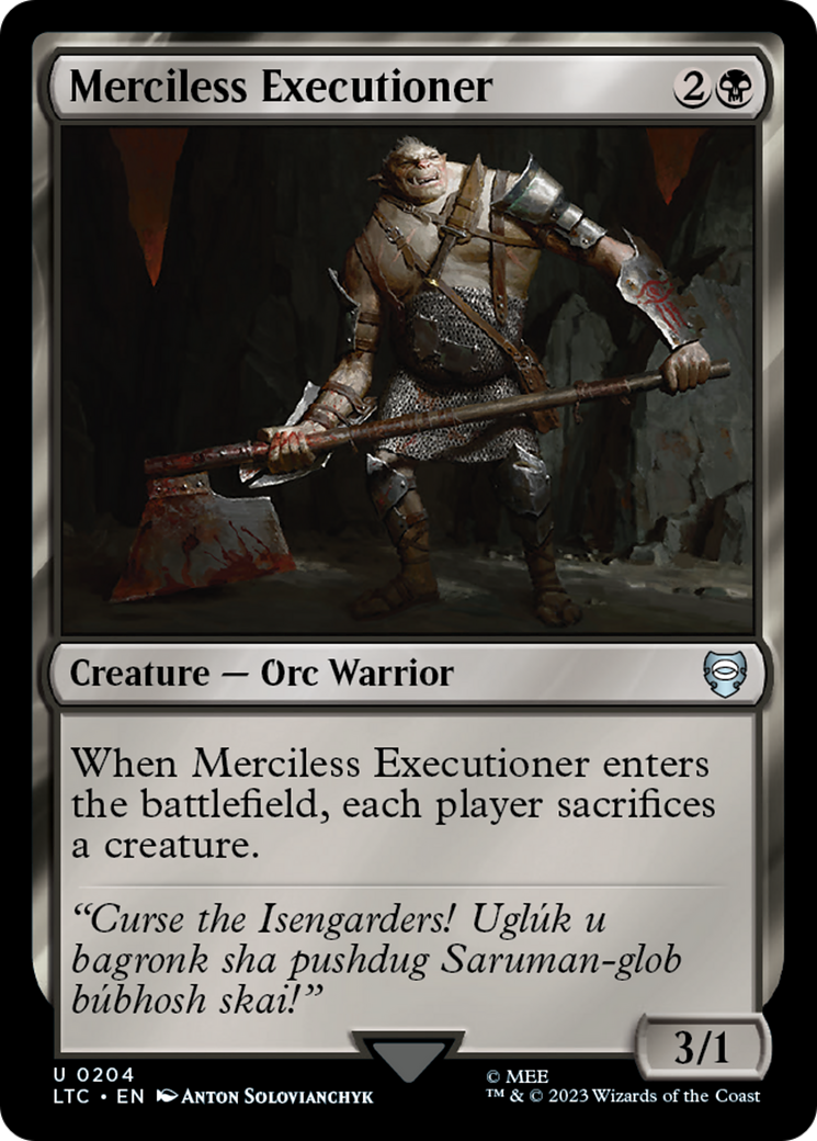 Merciless Executioner (204) - Tales of Middle-earth Commander