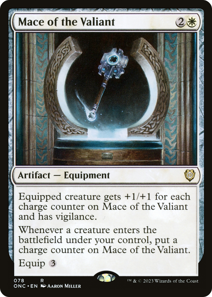 Mace of the Valiant (078) - Phyrexia: All Will Be One Commander