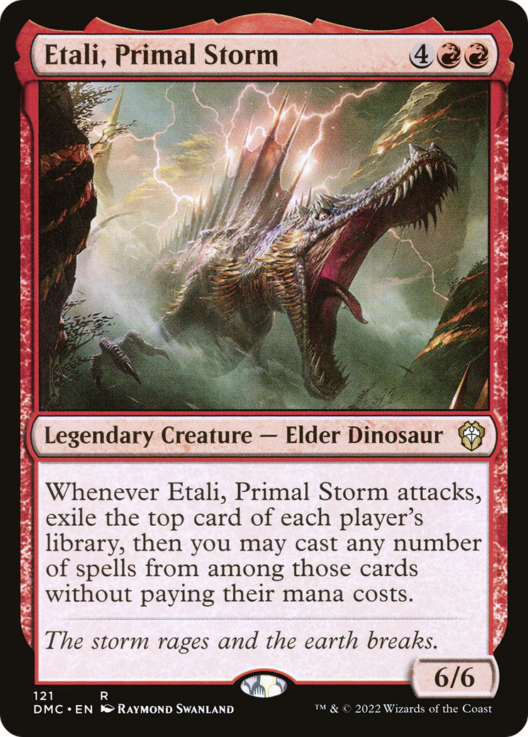 Etali, Primal Storm (121) - Dominaria United Commander