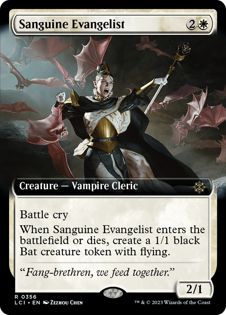 Sanguine Evangelist (Extended Art) (356) - The Lost Caverns of Ixalan