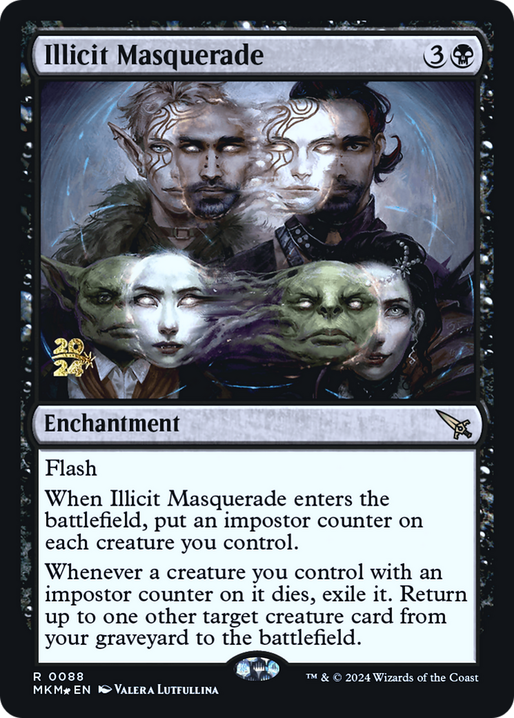 Illicit Masquerade (088) Foil - Murders at Karlov Manor Promos