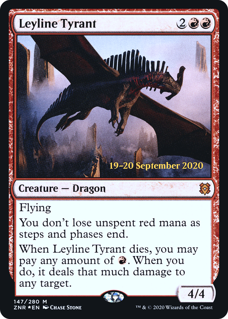Leyline Tyrant (147s) Foil - Zendikar Rising Promos