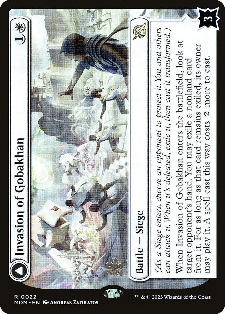 Invasion of Gobakhan // Lightshield Array (22s) Foil - March of the Machine Promos