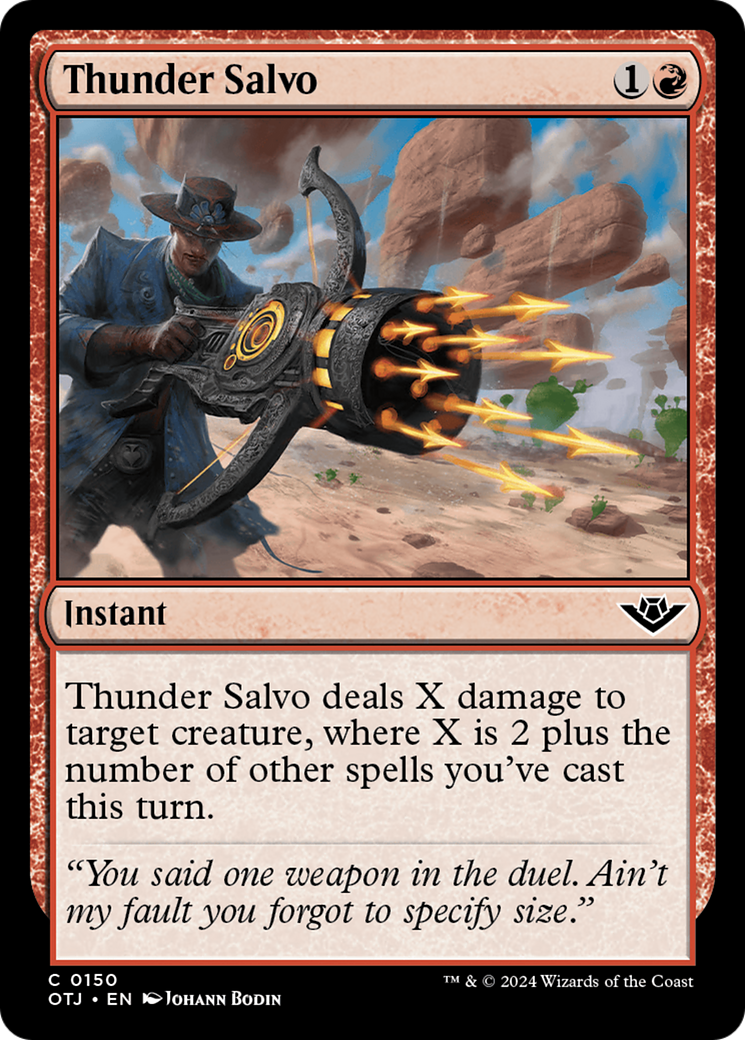 Thunder Salvo (150) - Outlaws of Thunder Junction