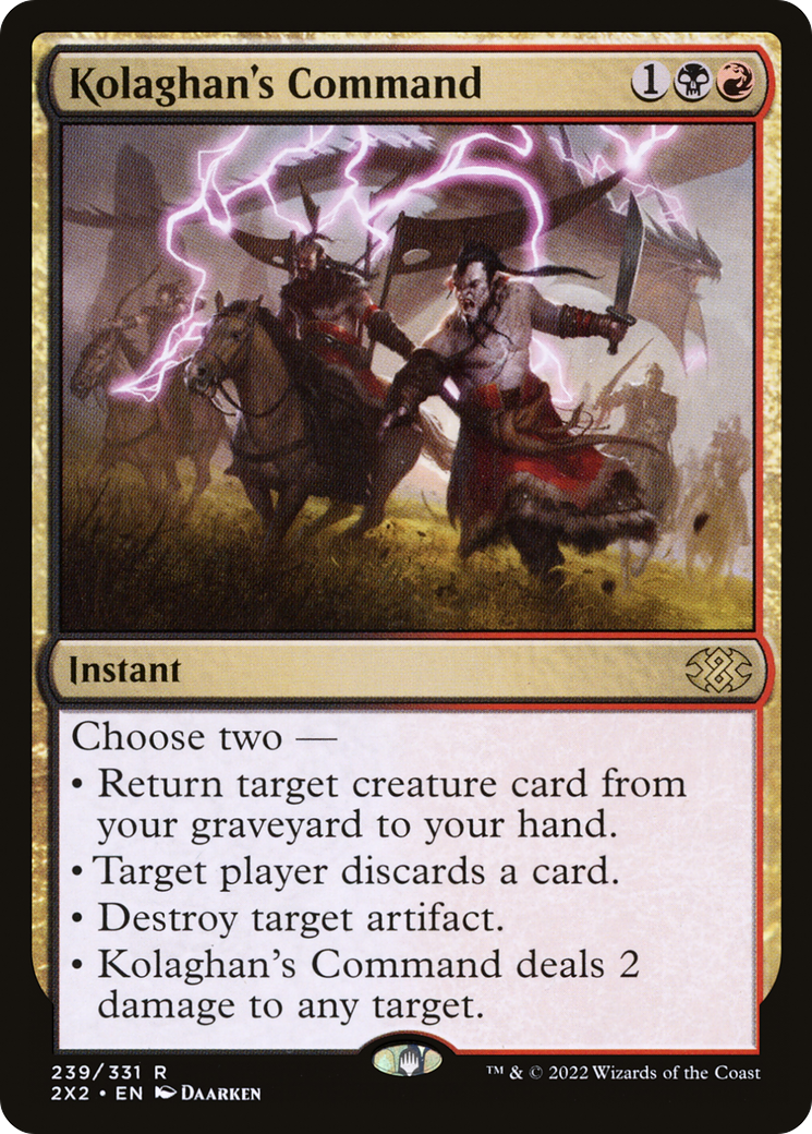 Kolaghan's Command (239) - Double Masters 2022