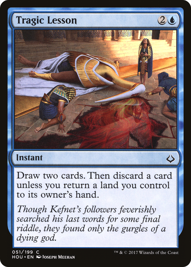 Tragic Lesson (051) Foil - Hour of Devastation