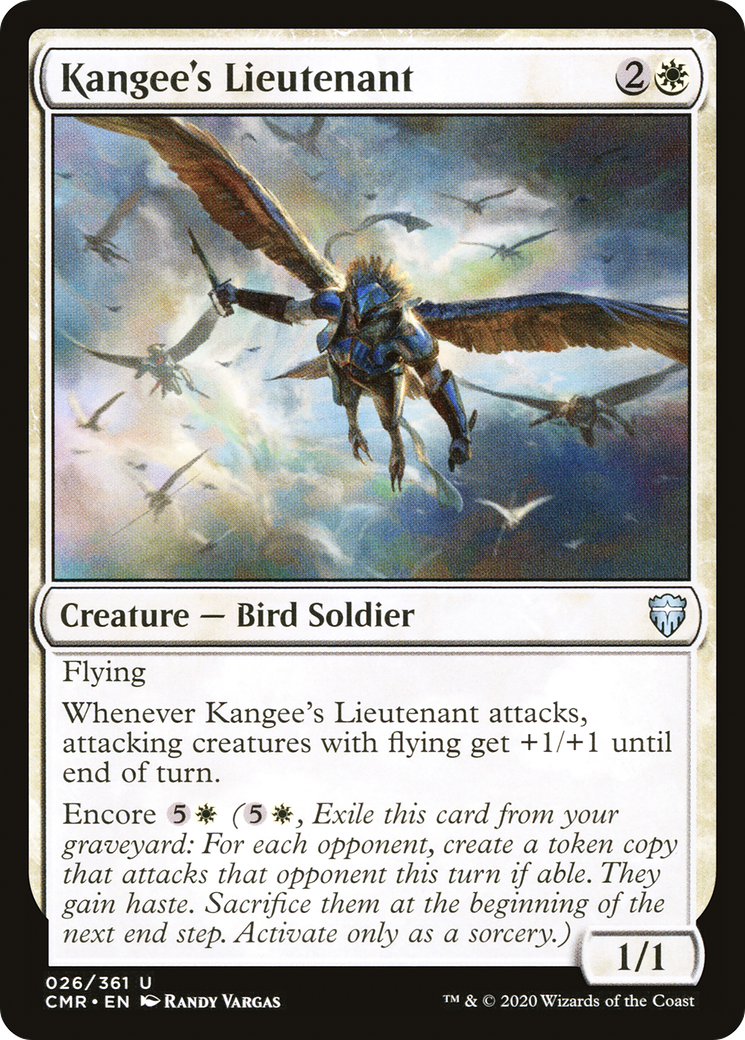 Kangee's Lieutenant (026) - Commander Legends