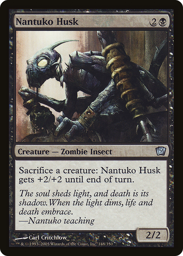 Nantuko Husk (148) Foil - Ninth Edition