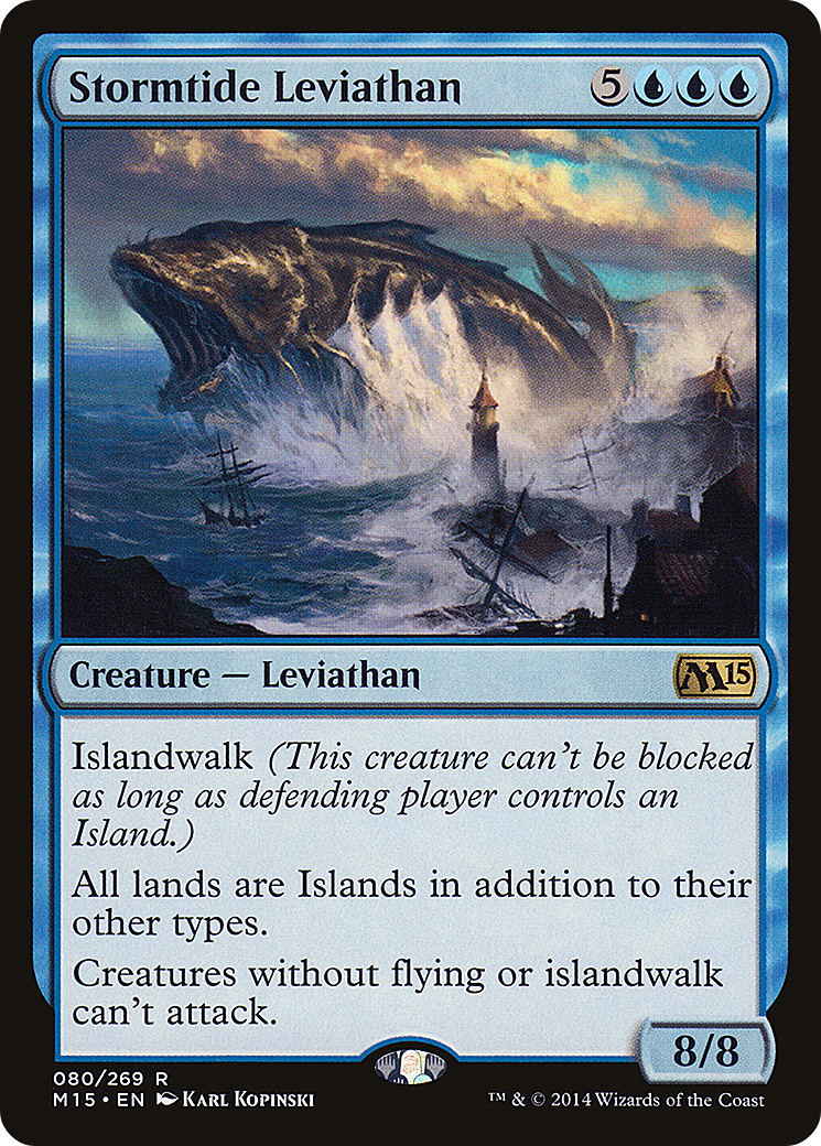 Stormtide Leviathan (080) - Magic 2015