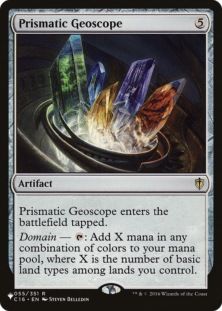 Prismatic Geoscope (C16-55) - The List