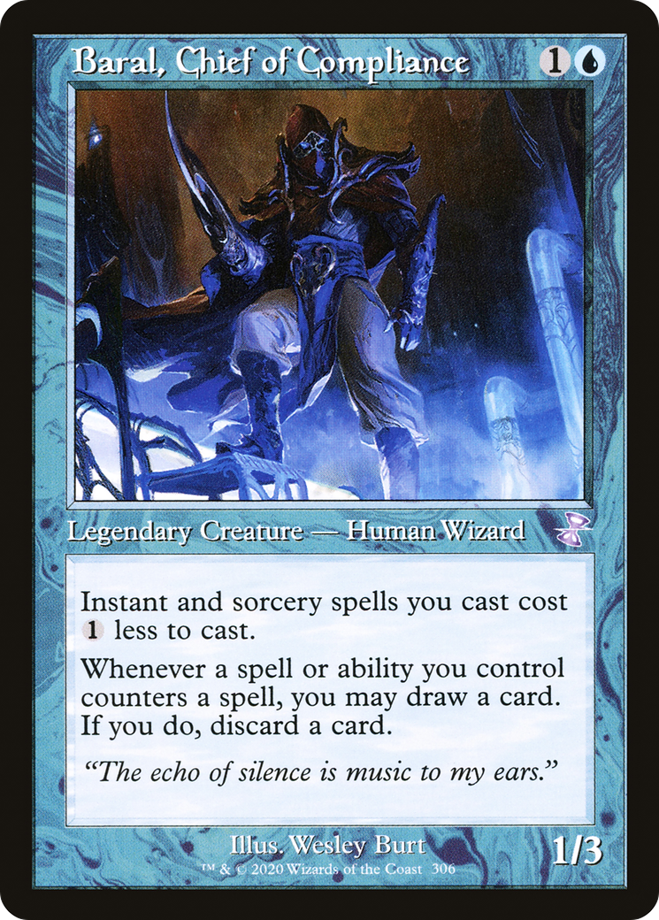 Baral, Chief of Compliance (Retro) (306) Foil - Time Spiral Remastered