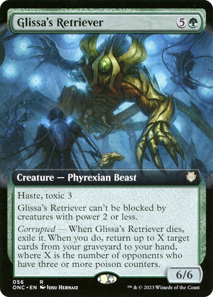 Glissa's Retriever (Extended Art) (056) - Phyrexia: All Will Be One Commander