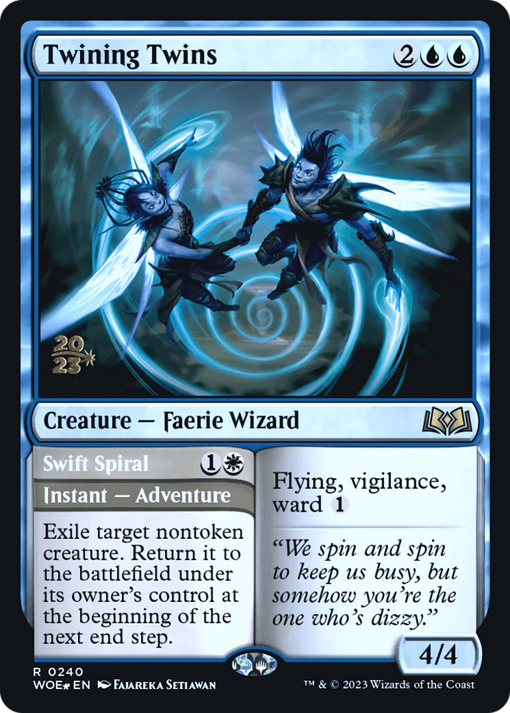 Twining Twins (240) Foil - Wilds of Eldraine Promos