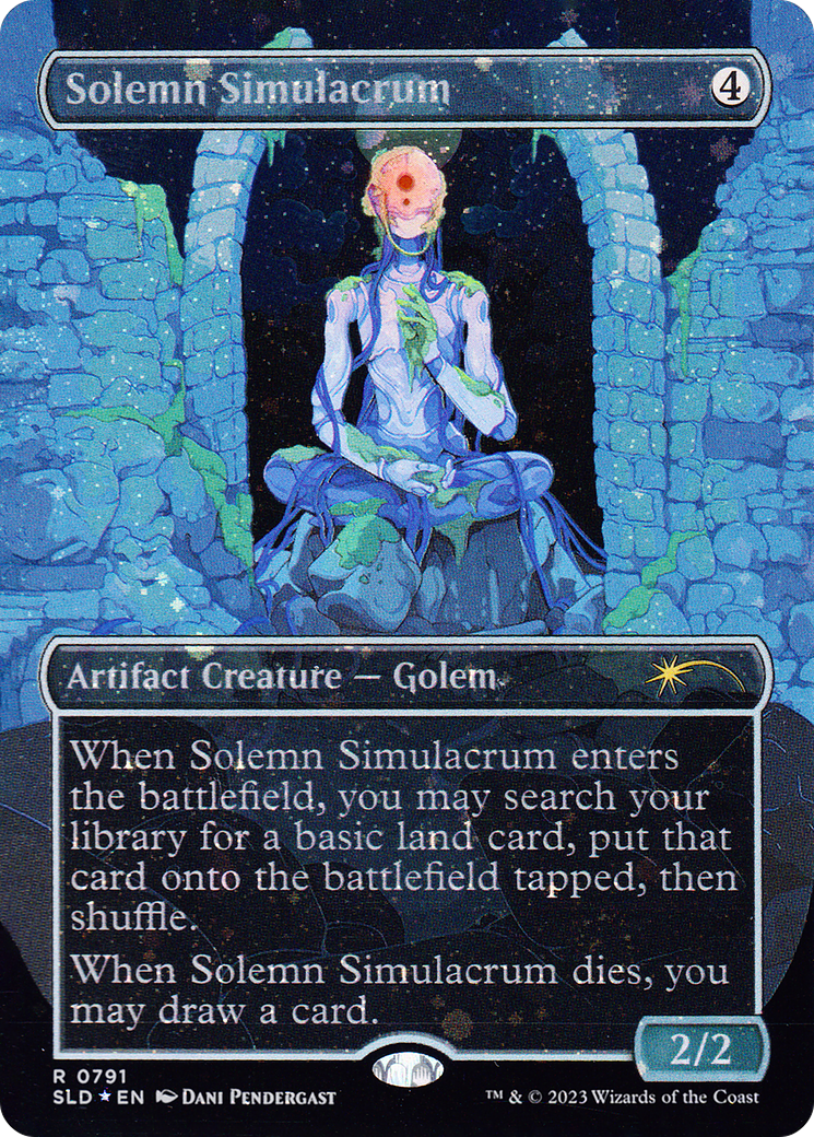 Solemn Simulacrum (791★) Foil - Secret Lair Drop