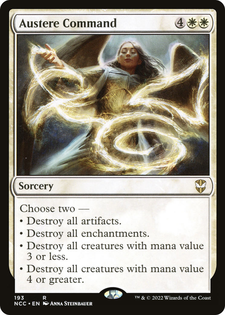 Austere Command (193) - New Capenna Commander