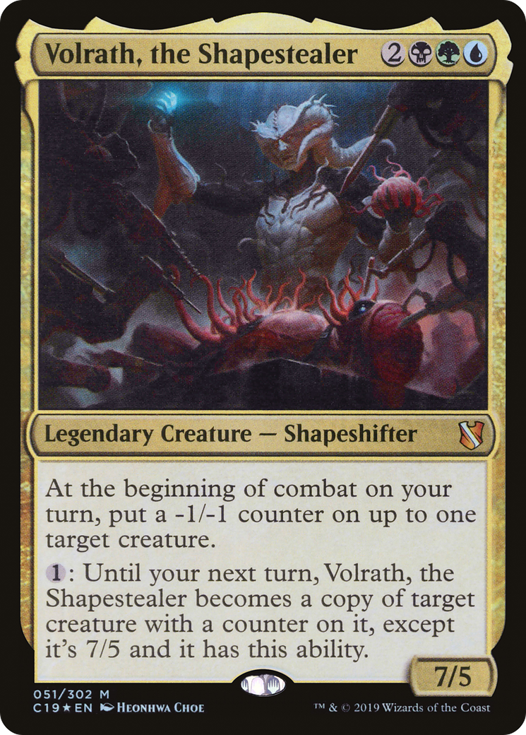 Volrath, the Shapestealer (051) Foil - Commander 2019