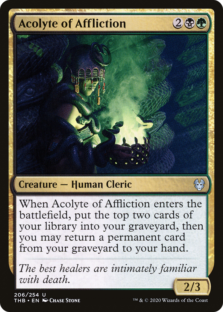 Acolyte of Affliction (206) - Theros Beyond Death