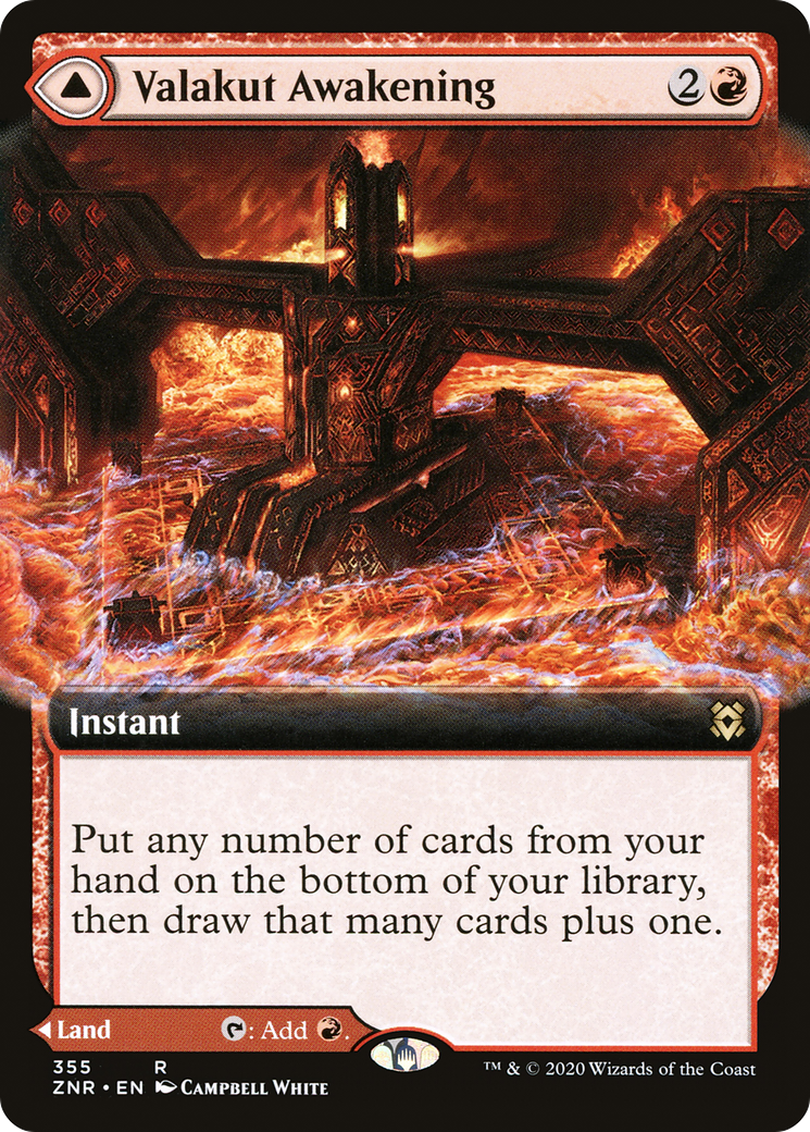 Valakut Awakening (Extended Art) (355) - Zendikar Rising