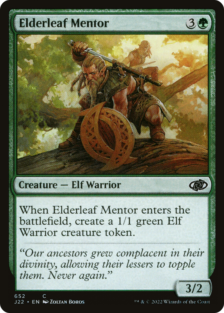 Elderleaf Mentor (652) - Jumpstart 2022