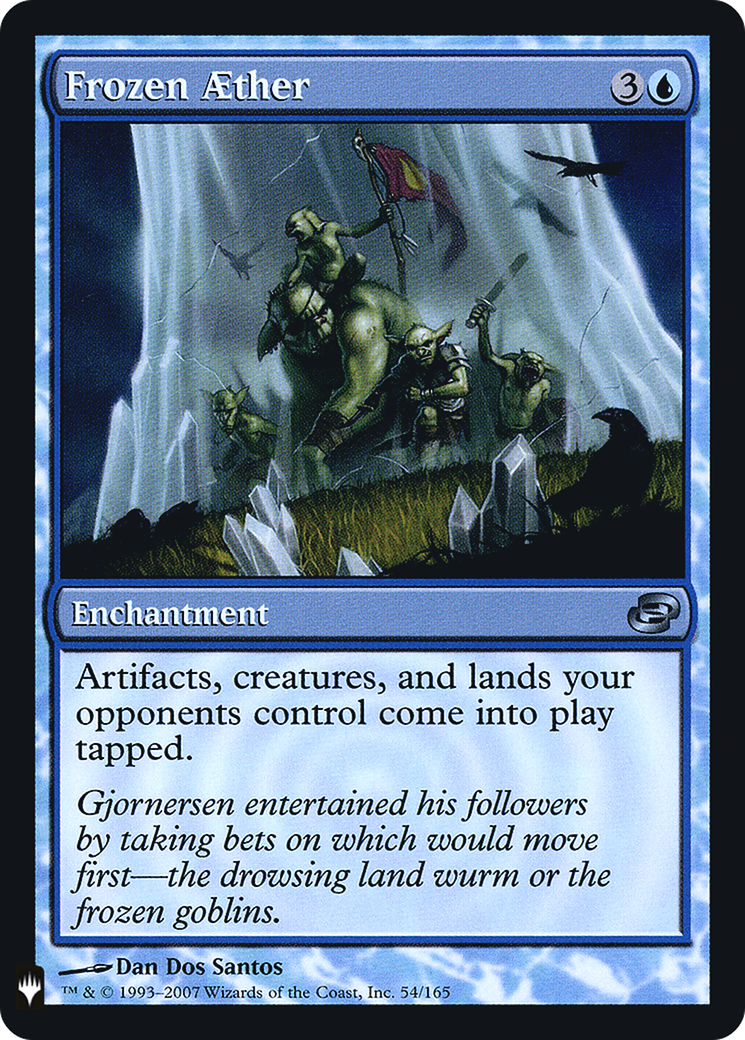 Frozen Aether (PLC-54) Foil - The List