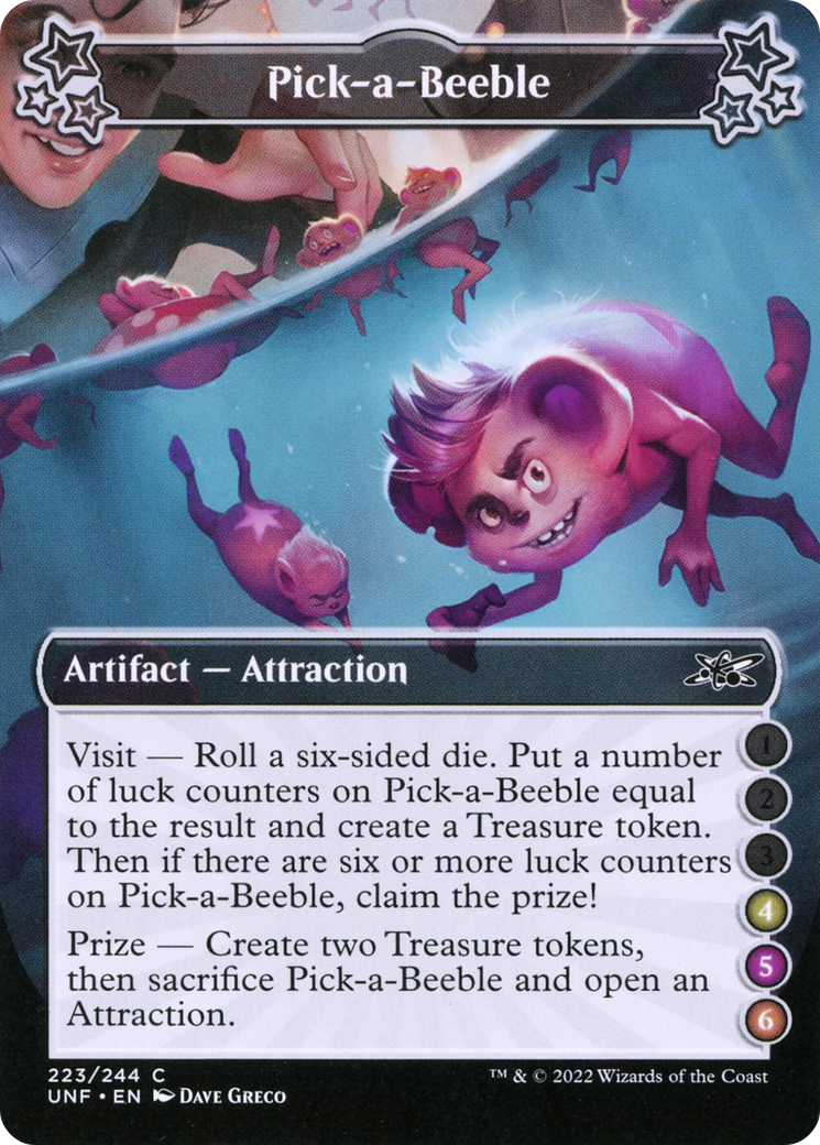Pick-a-Beeble (4-5-6) (223) Foil - Unfinity