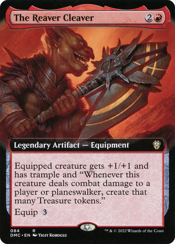 The Reaver Cleaver (Extended Art) (084) - Dominaria United Commander