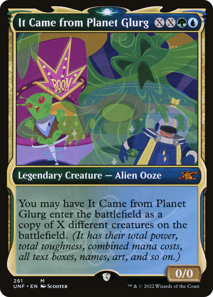 It Came from Planet Glurg (Showcase) (261) Foil - Unfinity