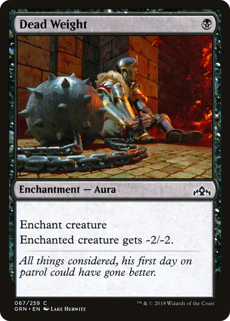 Dead Weight (067) Foil - Guilds of Ravnica