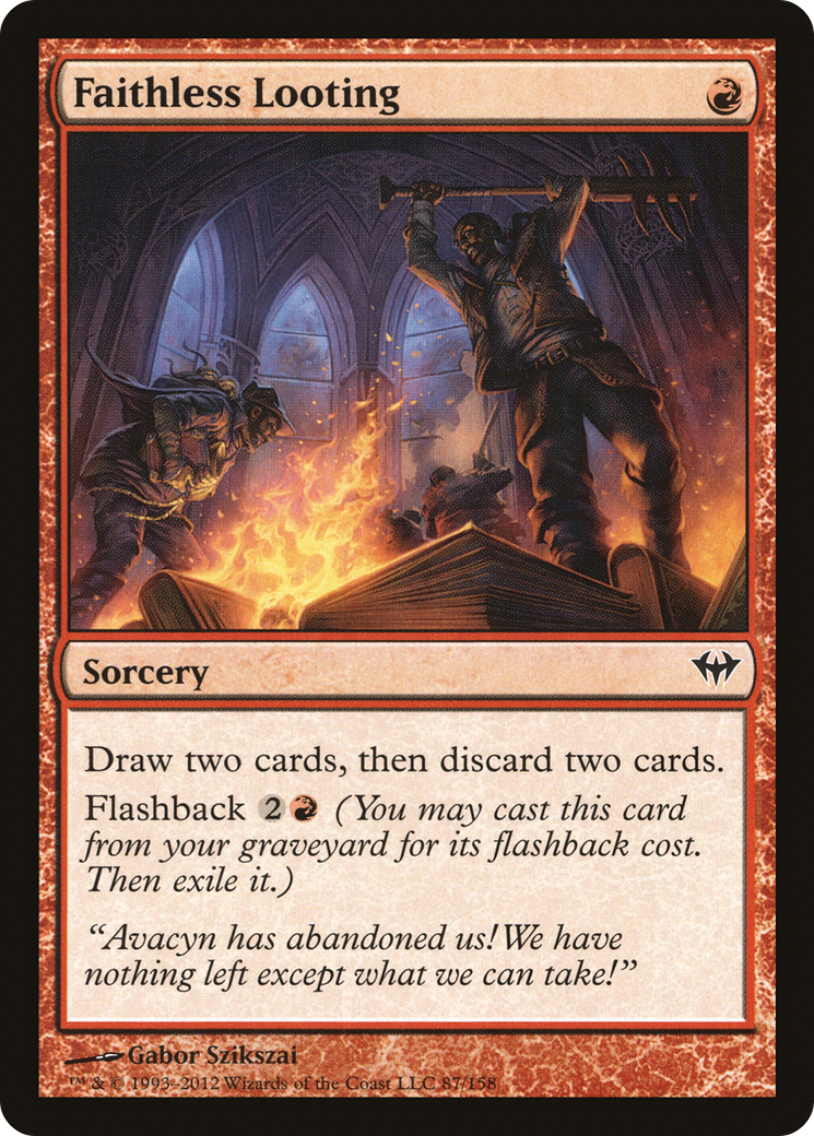 Faithless Looting (087) - Dark Ascension