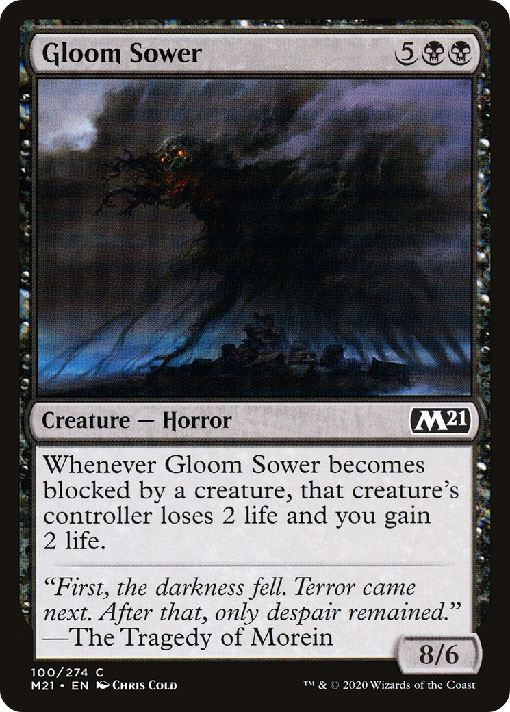 Gloom Sower (100) - Core Set 2021