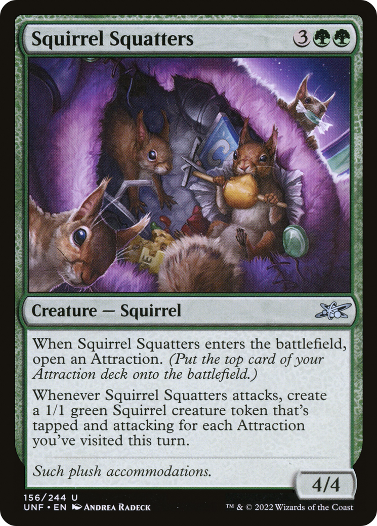 Squirrel Squatters (156) - Unfinity