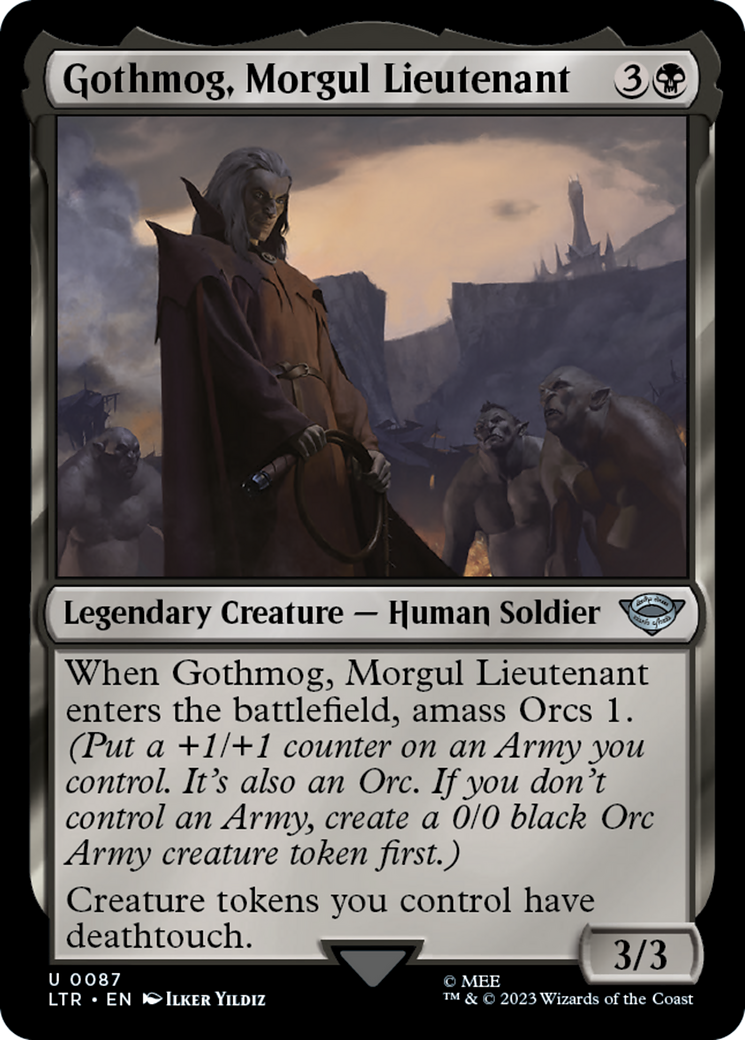 Gothmog, Morgul Lieutenant (087) - The Lord of the Rings: Tales of Middle-earth