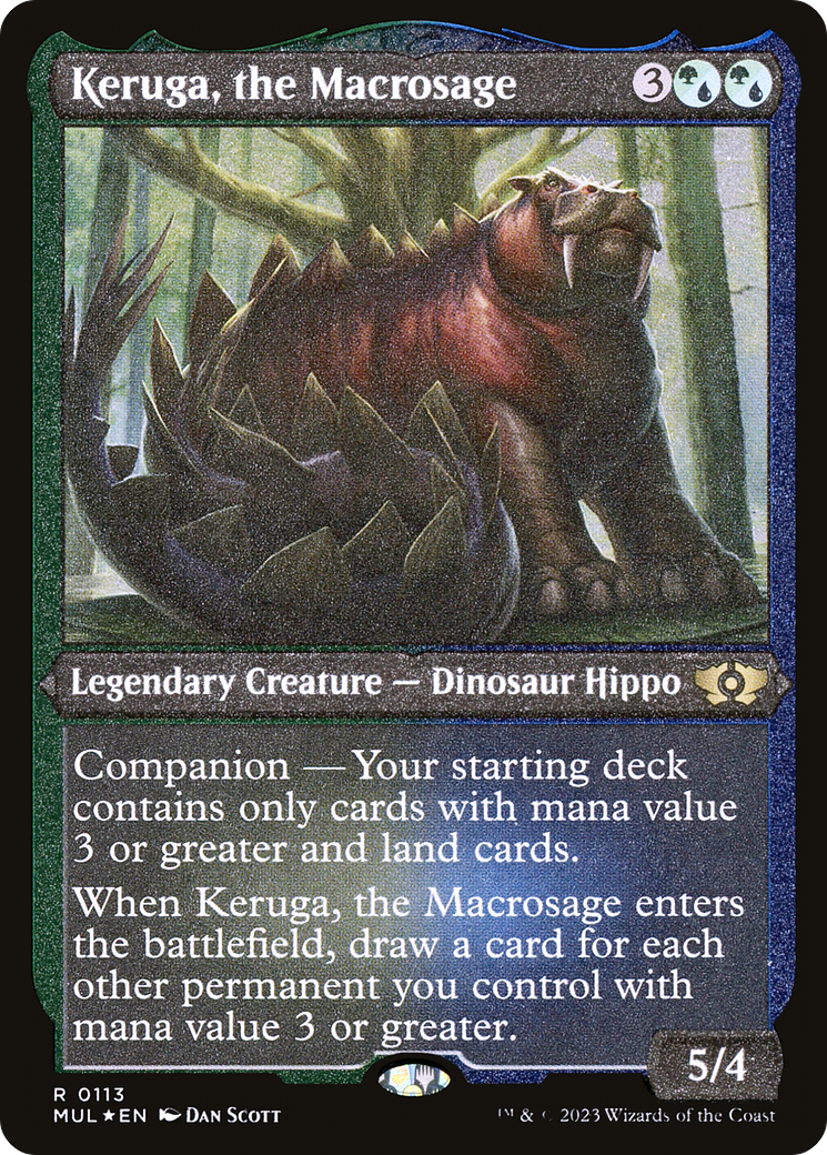Keruga, the Macrosage (113) Foil - Multiverse Legends
