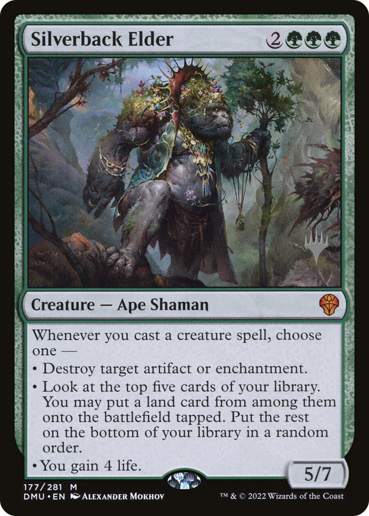 Silverback Elder (177) Foil - Dominaria United Promos
