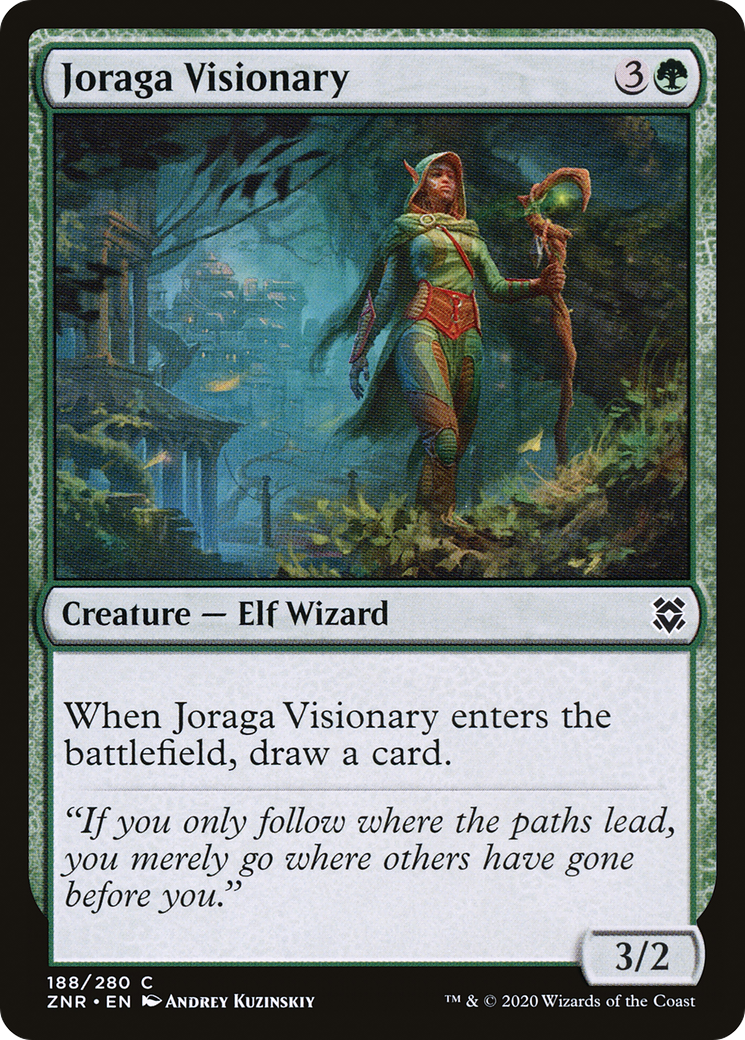 Joraga Visionary (188) Foil - Zendikar Rising