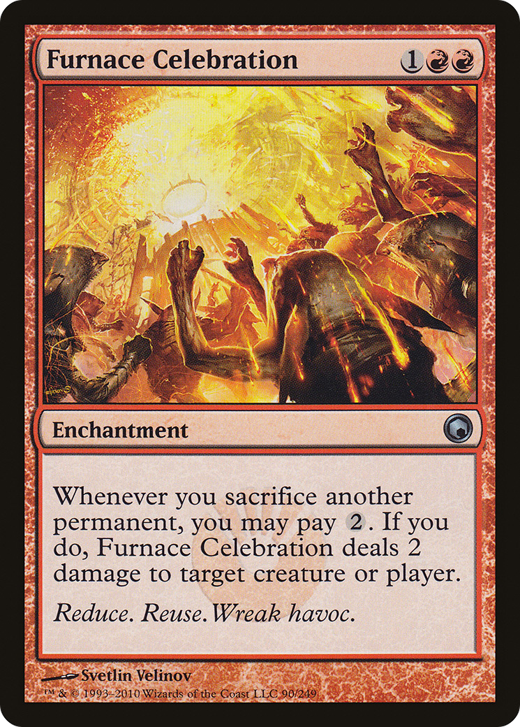 Furnace Celebration (090) Foil - Scars of Mirrodin