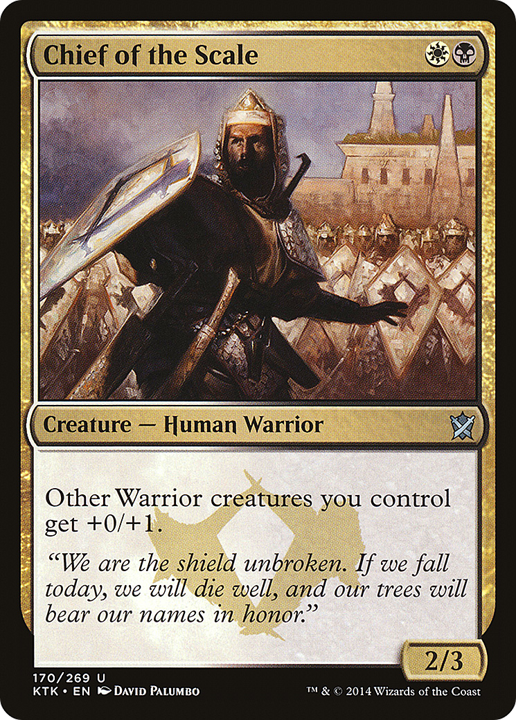 Chief of the Scale (170) - Khans of Tarkir