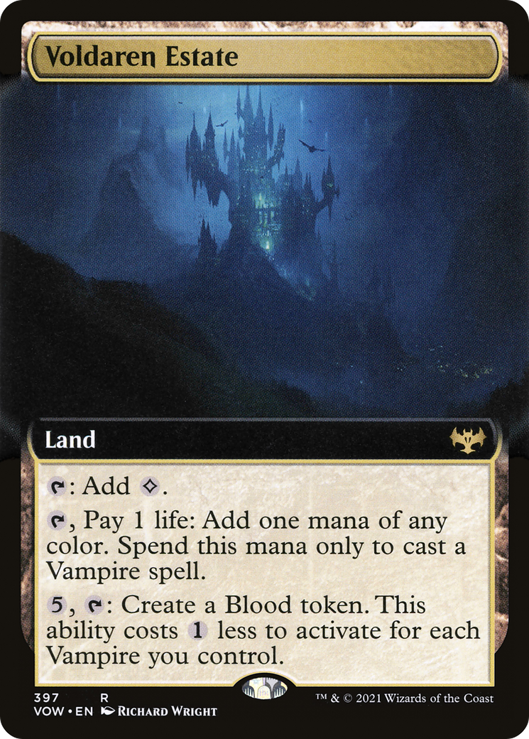 Voldaren Estate (Extended Art) (397) Foil - Innistrad: Crimson Vow