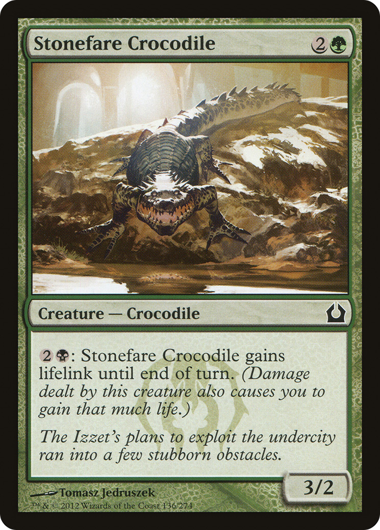 Stonefare Crocodile (136) - Return to Ravnica