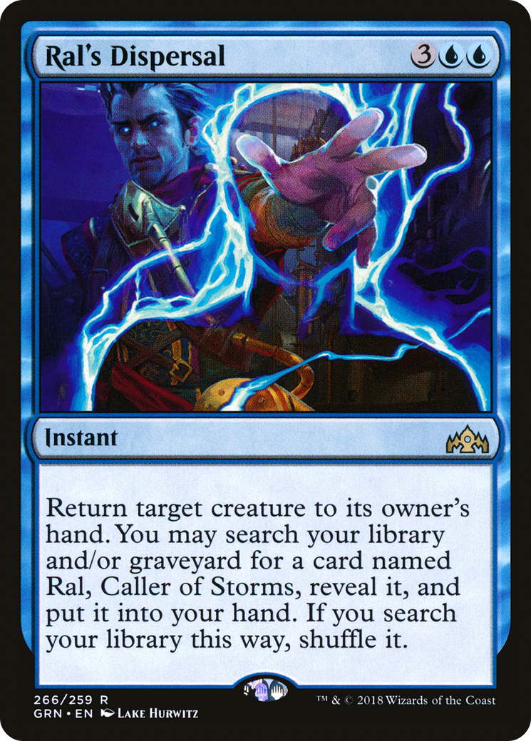 Ral's Dispersal (266) - Guilds of Ravnica