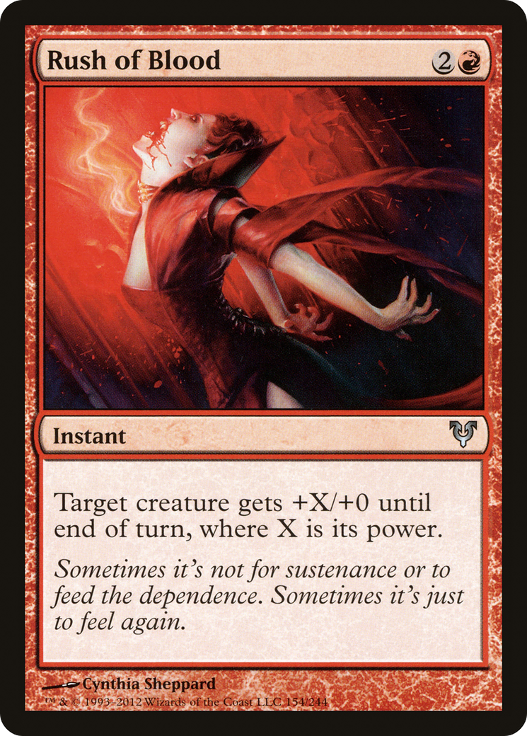 Rush of Blood (154) - Avacyn Restored
