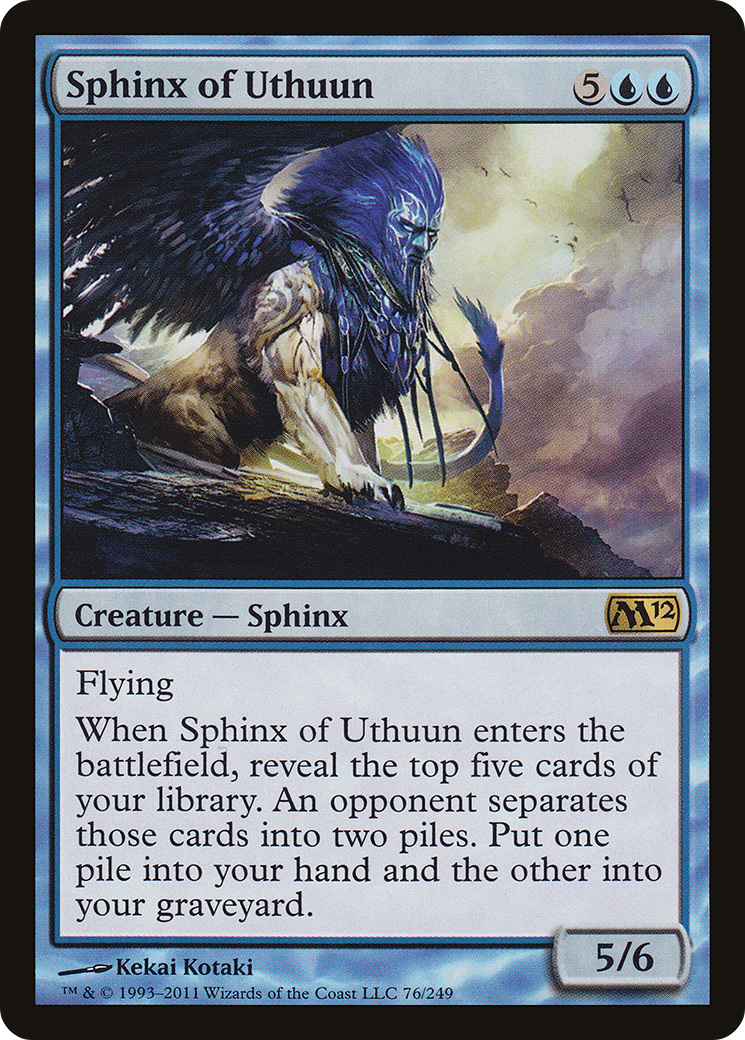 Sphinx of Uthuun (076) Foil - Magic 2012