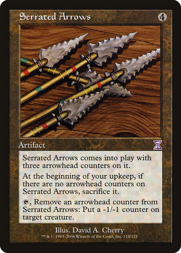 Serrated Arrows (Retro) (114) - Time Spiral Timeshifted
