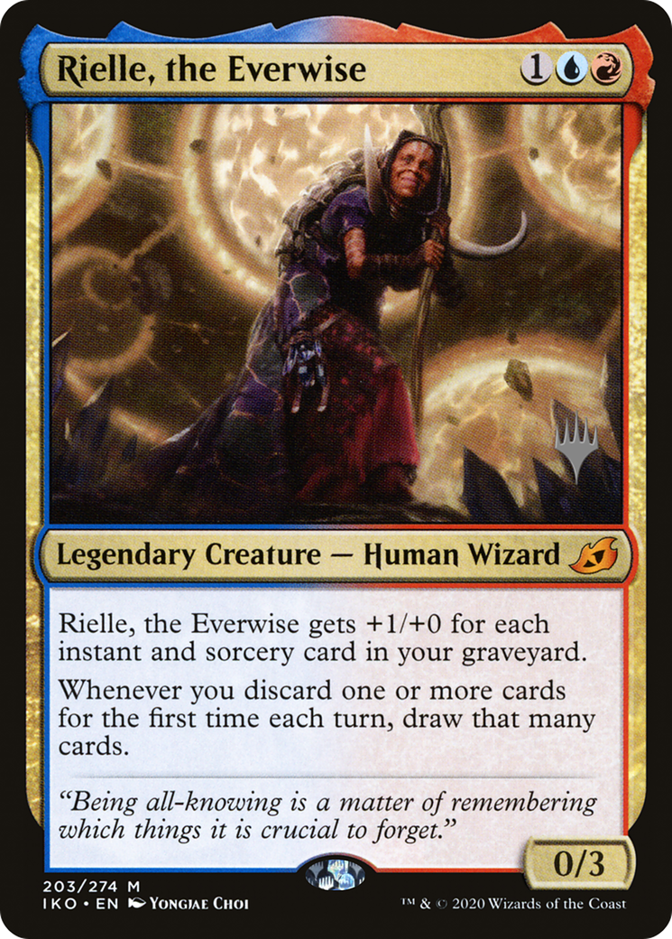 Rielle, the Everwise (203) Foil - Ikoria: Lair of Behemoths Promos