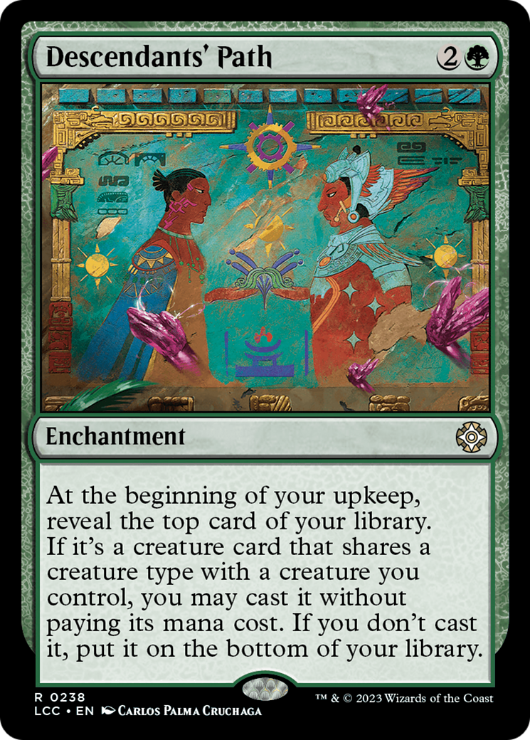 Descendants' Path (238) - The Lost Caverns of Ixalan Commander