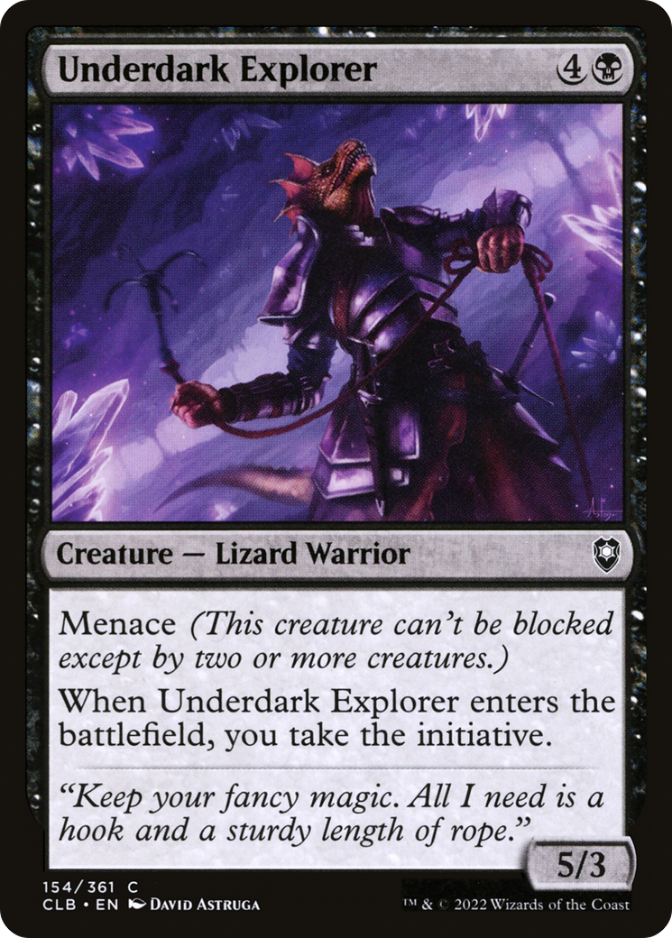 Underdark Explorer (154) Foil - Commander Legends: Battle for Baldur's Gate