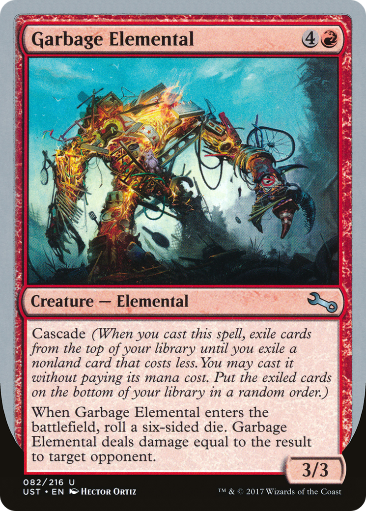 Garbage Elemental (D) (082) - Unstable