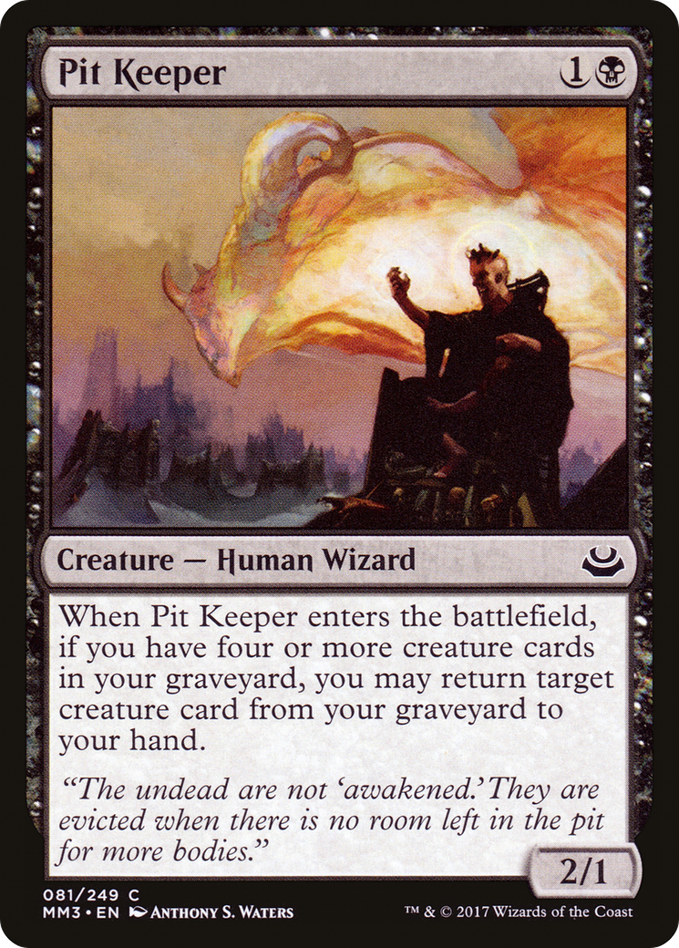 Pit Keeper (081) Foil - Modern Masters 2017